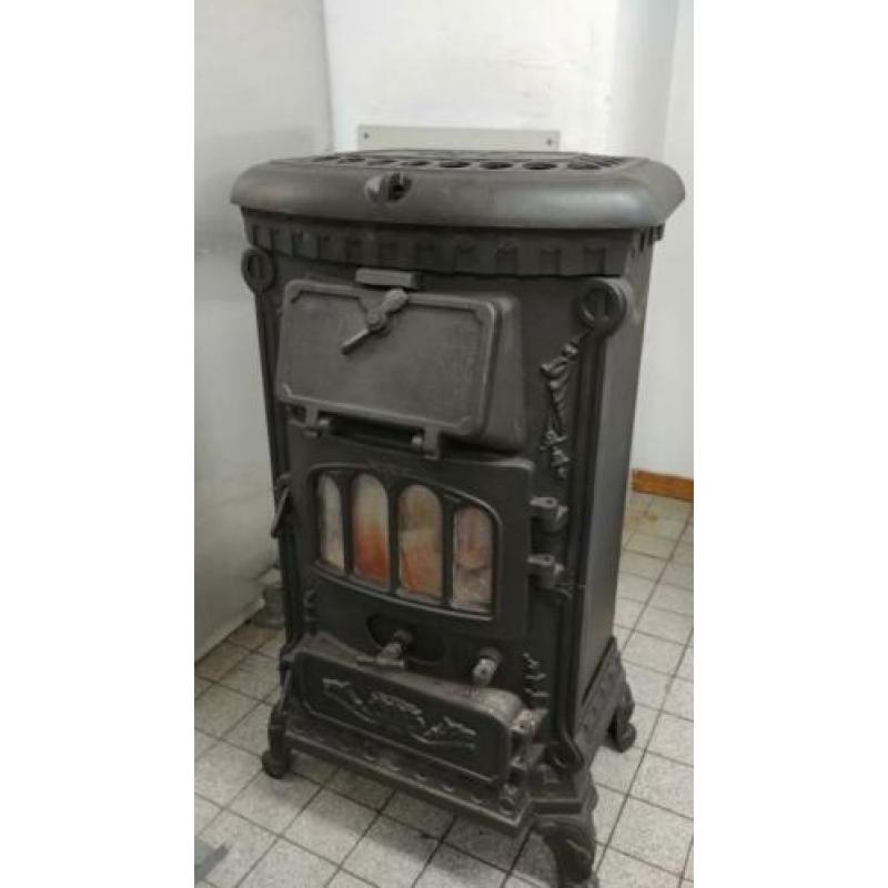Houtkachel, gebruikt Thermocet Rose 10,5kW