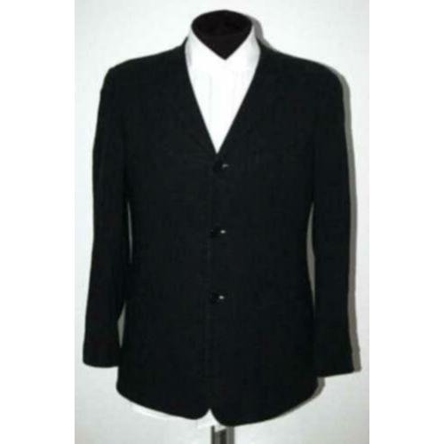 NIEUW EMPORIO ARMANI linnen colbert, blazer, zwart, Mt. 50