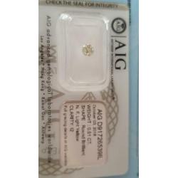 Diamant licht geel