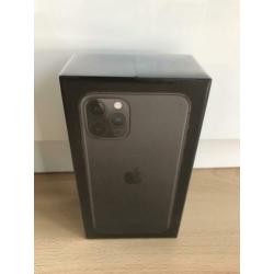 Iphone 11 Pro 64GB Black, Nieuw, Gesealed, Bon