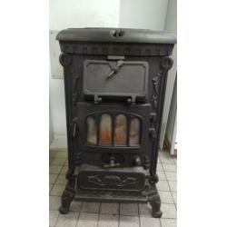 Houtkachel, gebruikt Thermocet Rose 10,5kW