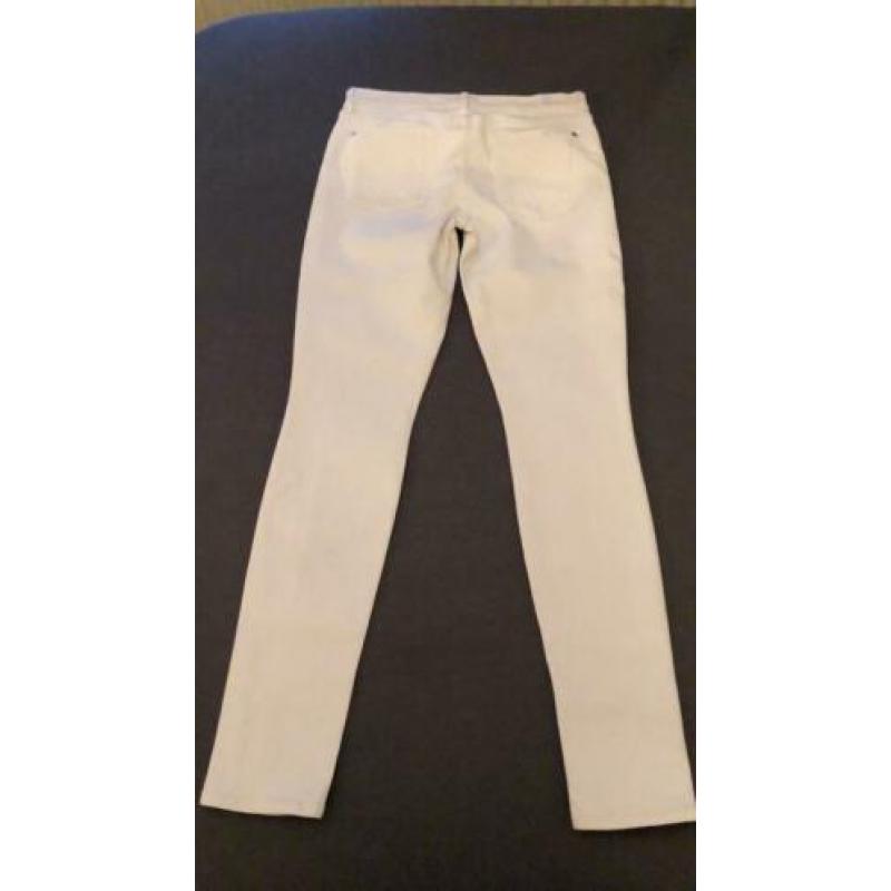 Witte skinny jeans 7 for all mankind maat 28