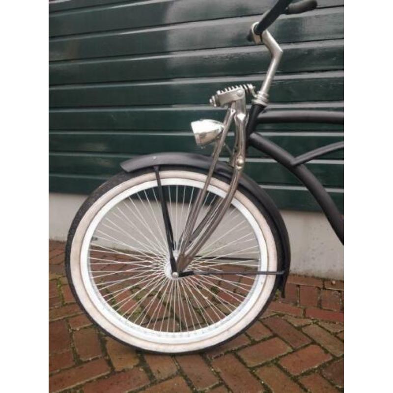 Beach cruiser fiets low Rider fiets rijklaar