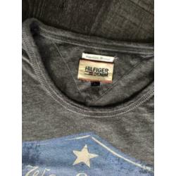 tommy hilfiger jeans denim shirt maat L t-shirt
