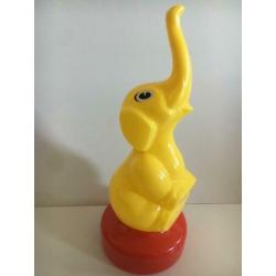 Vintage plastic speelgoed ringwerpen olifant Frabar Italy
