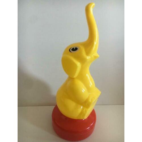 Vintage plastic speelgoed ringwerpen olifant Frabar Italy