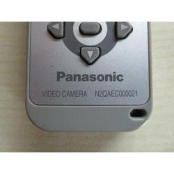 Afstandsbedieningen Panasonic videocamera N-GS180 en GS57