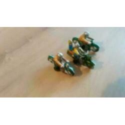 Blikken motortjes 3 st 11 cm