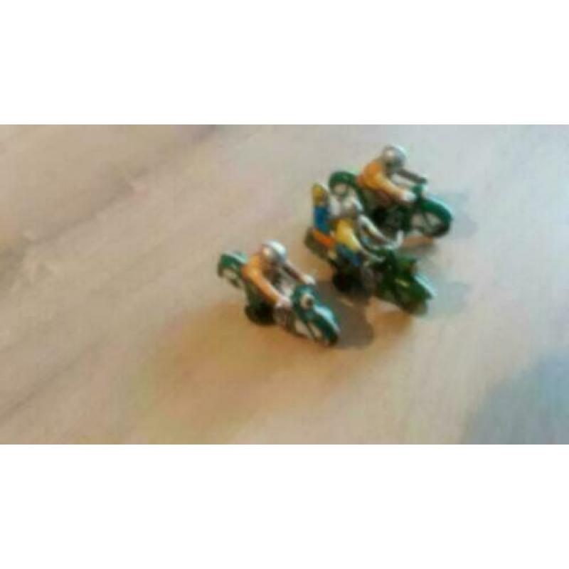 Blikken motortjes 3 st 11 cm