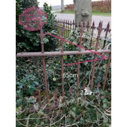 Smeedijzeren tuin hek