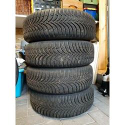 Winterbanden op velg, hankook 4x108