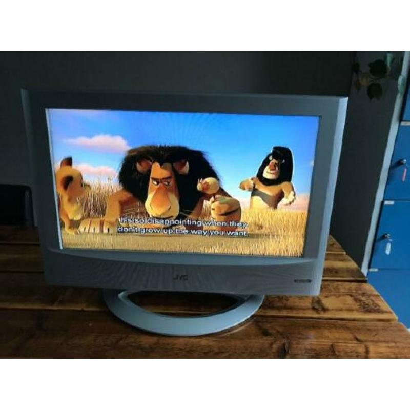 Jvc flatscreen tv. 66 cm /26 inch. Werkt perfect. Geen HDMI