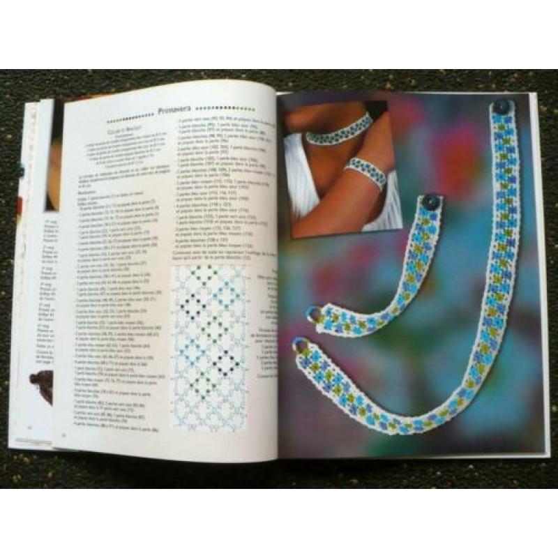 Perles de Rocailles, Bijoux fantaisie. Sieraden glaskraaltje