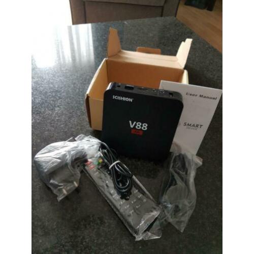 Mediaspeler tv box V88 4k z.g.a.n