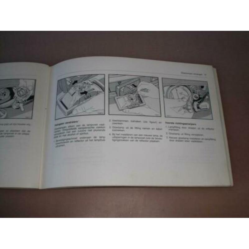 Handleiding/ instructieboekje Opel Rekord/ 1983
