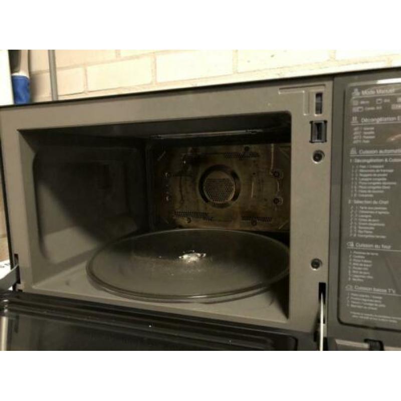 LG combi magnetron met grill