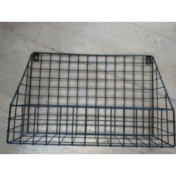 2 Metalen rekjes 35x7x25,5