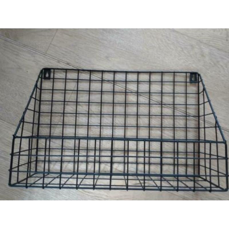 2 Metalen rekjes 35x7x25,5