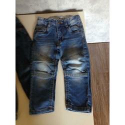 3x jongens jeans 86 blauwe jongens jeans+2x 92 jeans blauw