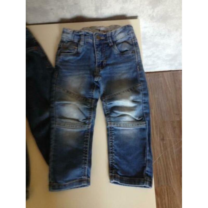 3x jongens jeans 86 blauwe jongens jeans+2x 92 jeans blauw