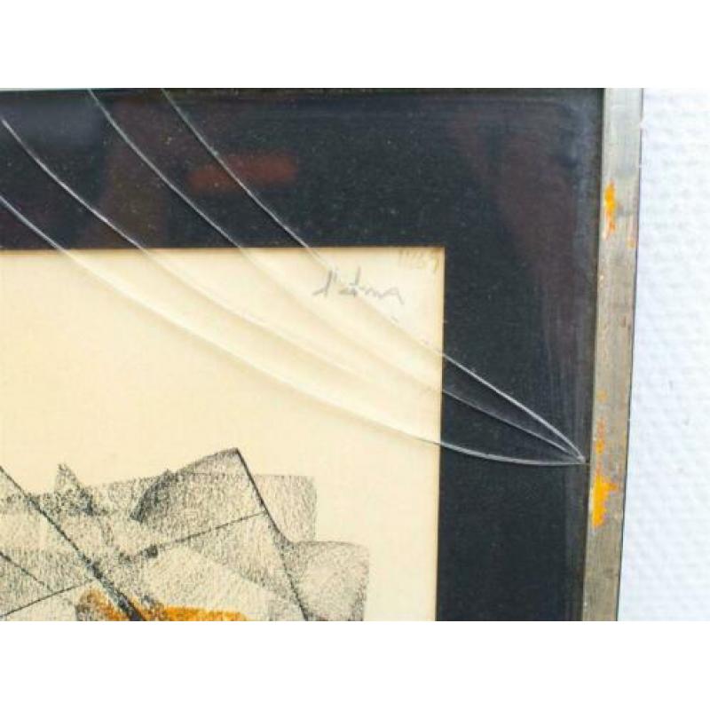 dubbele schets gesigneerd,d.Alma 69 84939