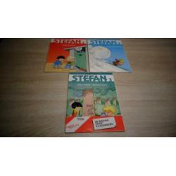 Stefan stripboeken 3 stuks zgan staat