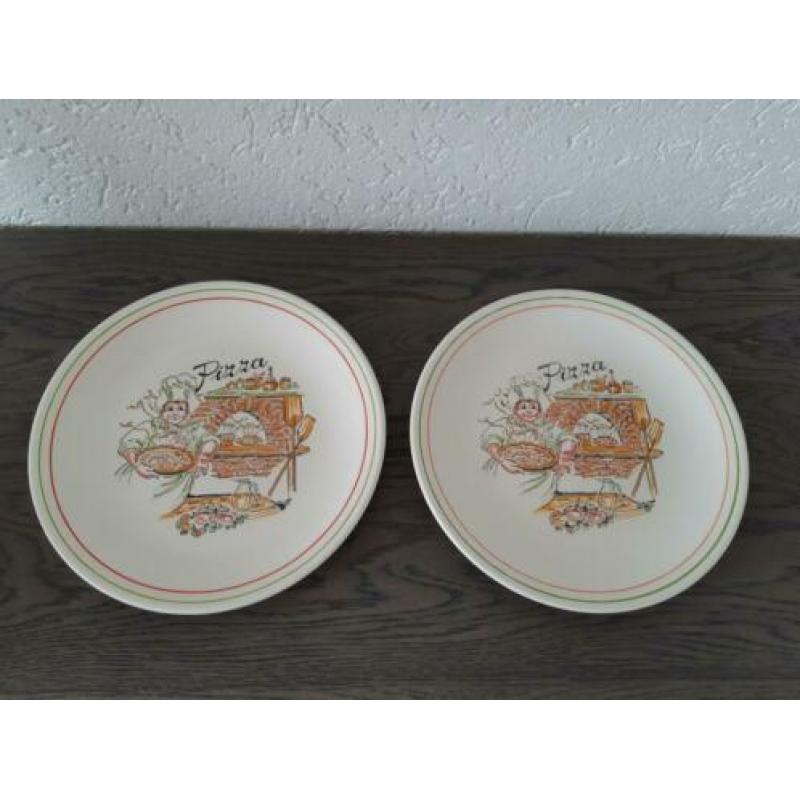 Set van 2 pizza-borden
