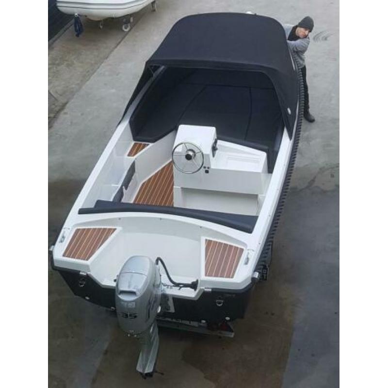 Remus 475 sloep zgan 2019 + 35pk honda 4 takt