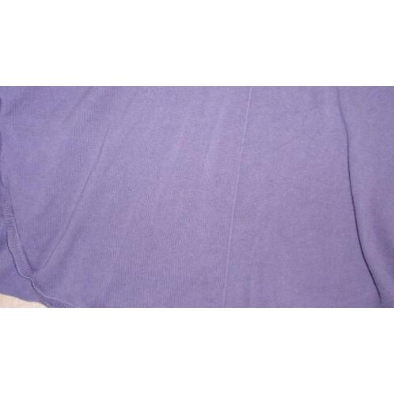 zgan damestrui mt 42 street one paars 100%katoen lange mouw
