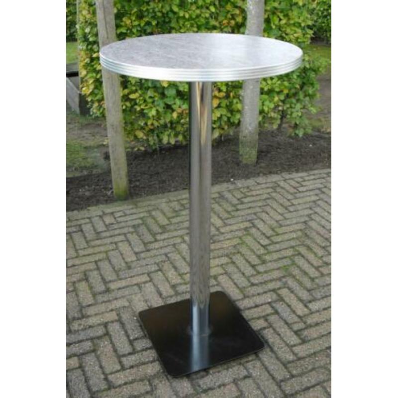 bartafel sta tafel retro fifties sixties Bel Air barkrukken