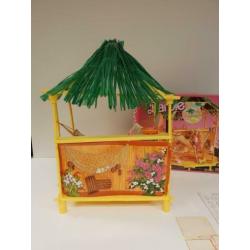 barbie tropical hut incl doos