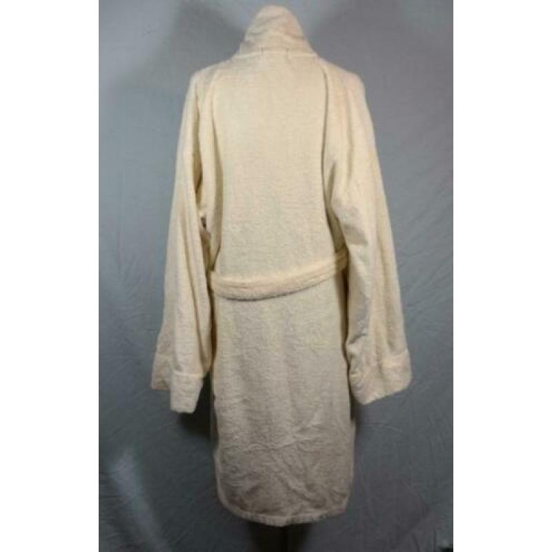 Mooie cremekleurige badjas. Mt XL. Merk Echte Badjas