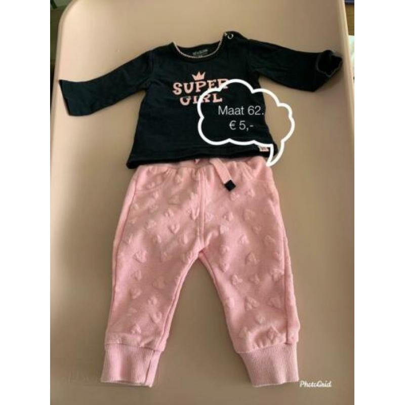Meisjes kleding maat 62/68