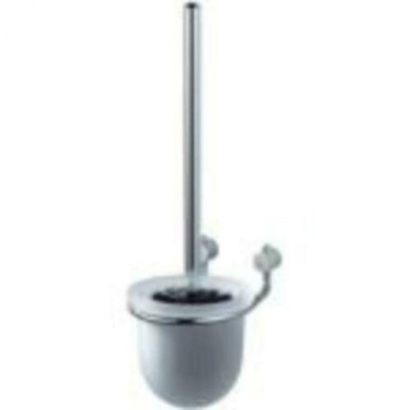 Toiletgarnituur set Haceka Viva toiletborstel, zeephouder,