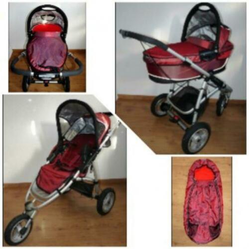 Quinny kinderwagen / wandelwagen rood