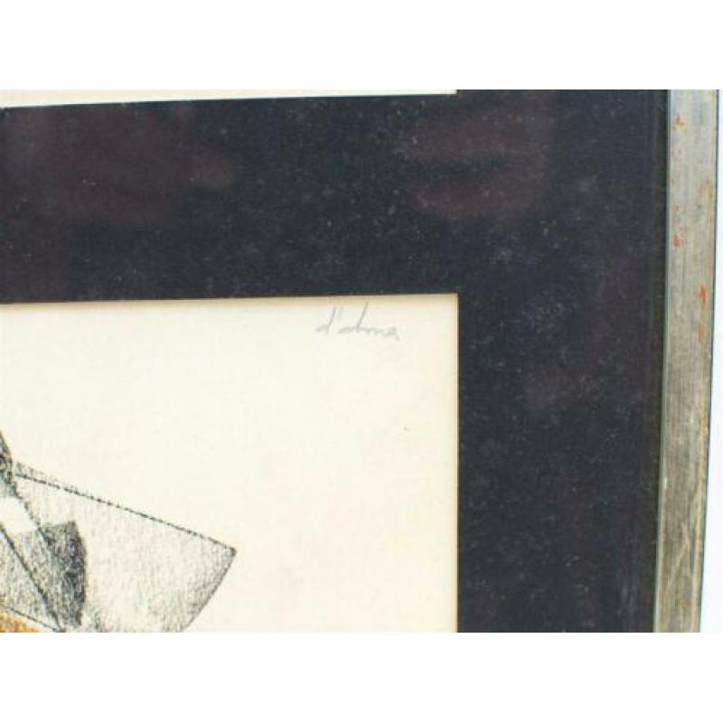 dubbele schets gesigneerd,d.Alma 69 84939