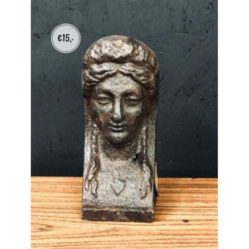 Gietijzeren beeldjes Brocante Antiek Frankrijk