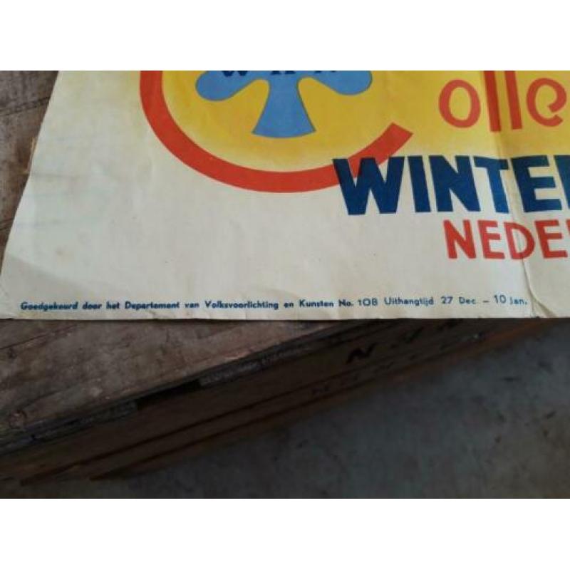 Winterhulp poster gemeente krimpen aan de lek