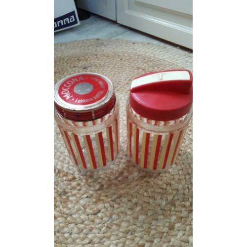 vintage /retro oude voorraadpotten