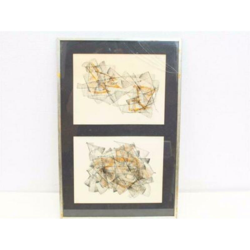 dubbele schets gesigneerd,d.Alma 69 84939