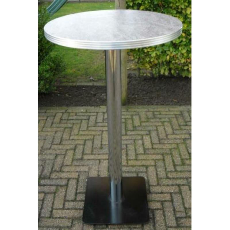 bartafel sta tafel retro fifties sixties Bel Air barkrukken