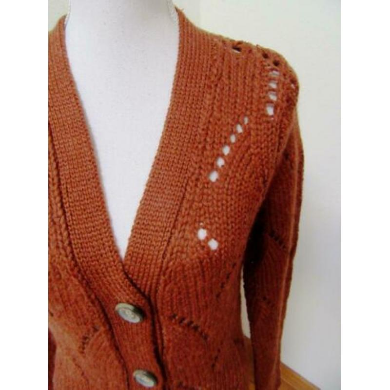 N96 apart lang vest BONAPARTE bruin maat M 38/40