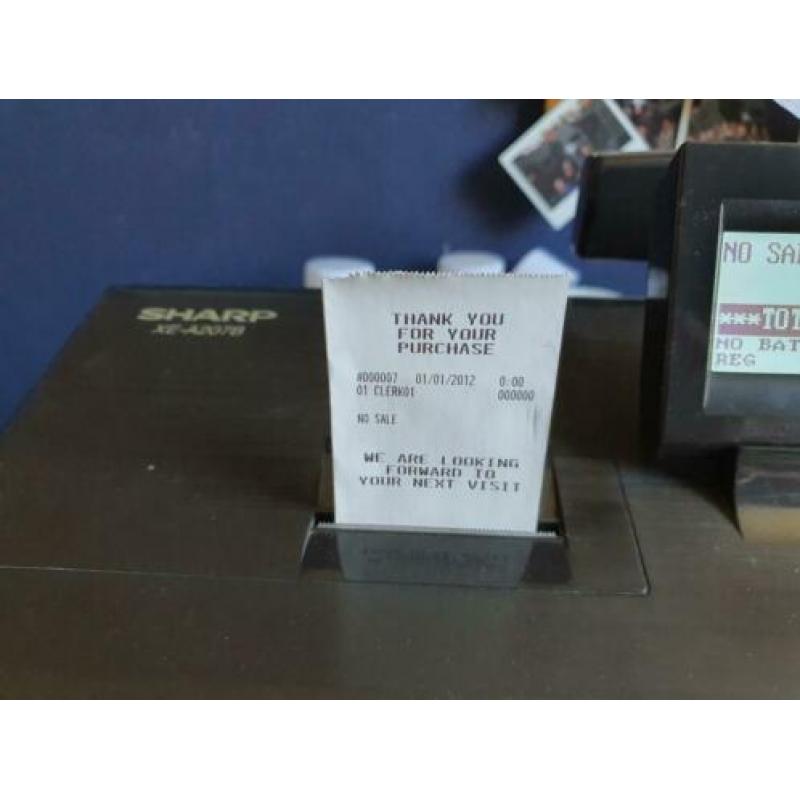 Sharp XE-A207B Kassa