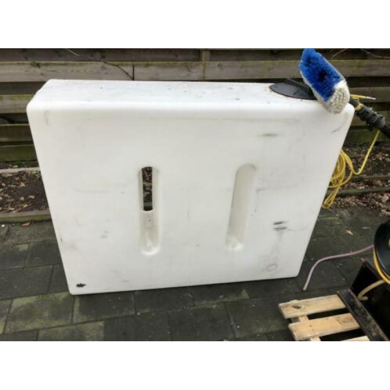 Tuckerpole 400 liter met unger stok
