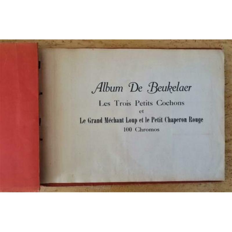 Disney: Album De Beukelaer; les 3 petis cochons - jaren 40