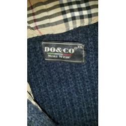 Blauw heren vest merk Do&Co Xxl