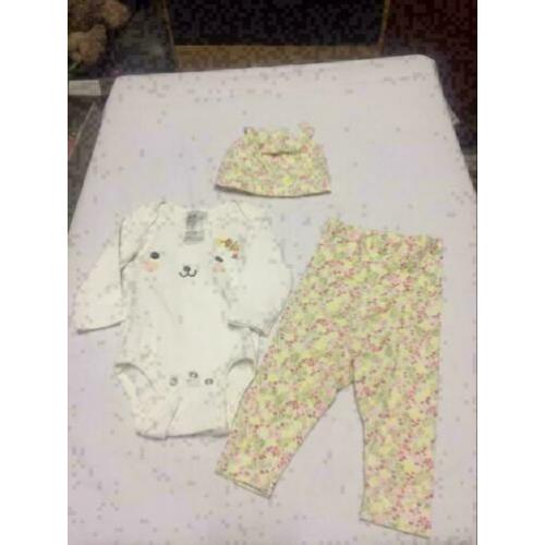 Gaaf baby setje, maat: 62/68