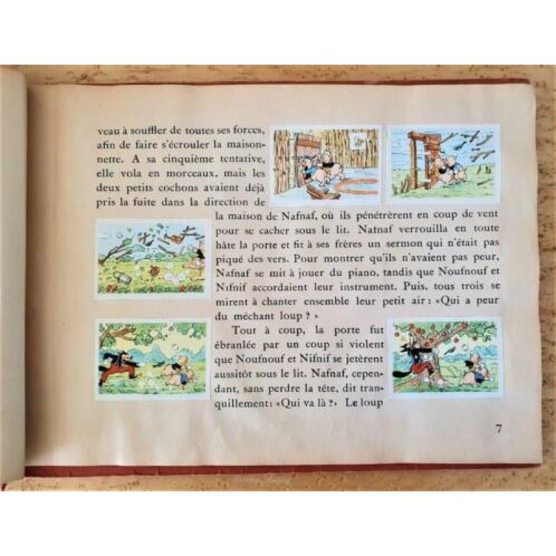 Disney: Album De Beukelaer; les 3 petis cochons - jaren 40