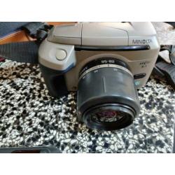 Minolta vectis s1 met lens 56-170 en 28-56.