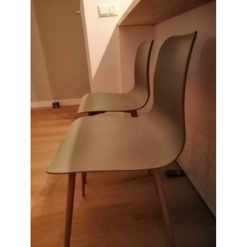 Groene kuipstoelen